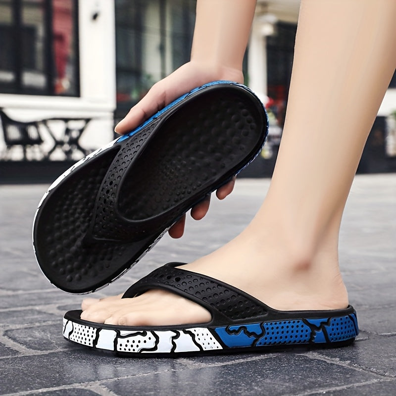 WalkKaro Solid-Color Slip-On EVA Beach Slides – Anti-Slip | Summer Outdoor Casual