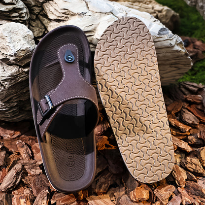 WalkKaro EVA Slip-On Slippers – Adjustable Strap, Thick Cushioned Sole (Unisex)