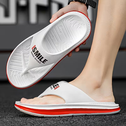 WalkKaro Breathable EVA Slides for Men – Non-Slip, Thick Sole | Casual Outdoor & Beach Wear