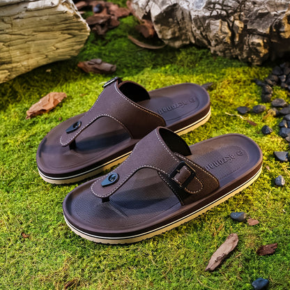 WalkKaro EVA Slip-On Slippers – Adjustable Strap, Thick Cushioned Sole (Unisex)