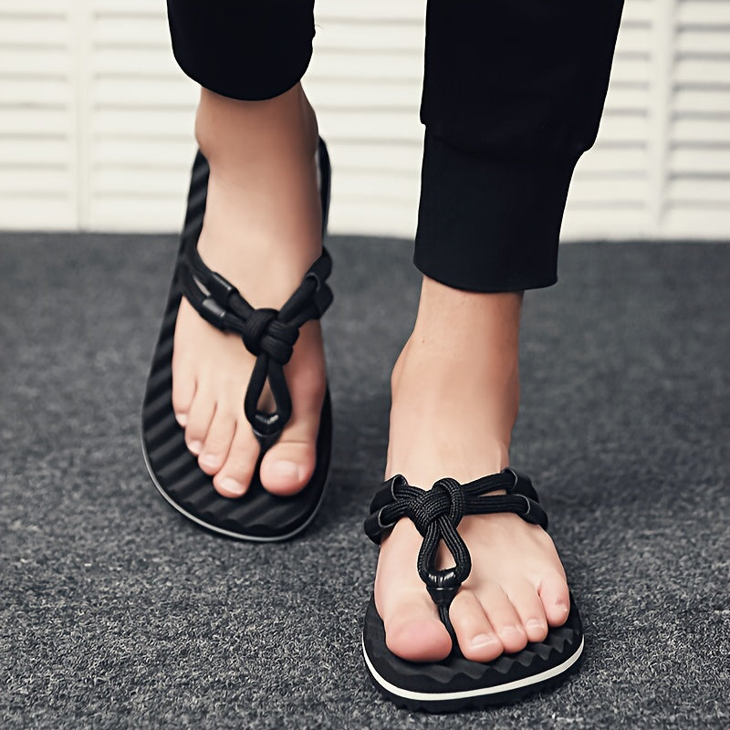 WalkKaro Men’s Casual Lightweight Slip-On Sandals – Outdoor & Beach Fashion