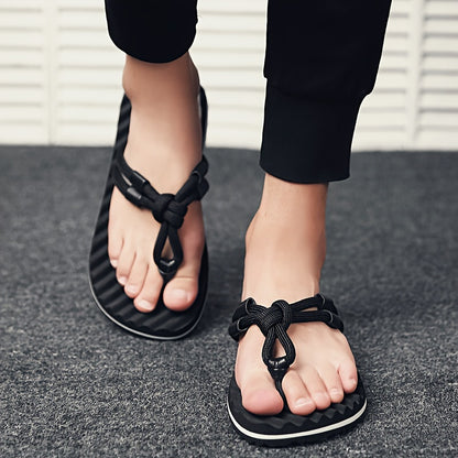 WalkKaro Men’s Casual Lightweight Slip-On Sandals – Outdoor & Beach Fashion