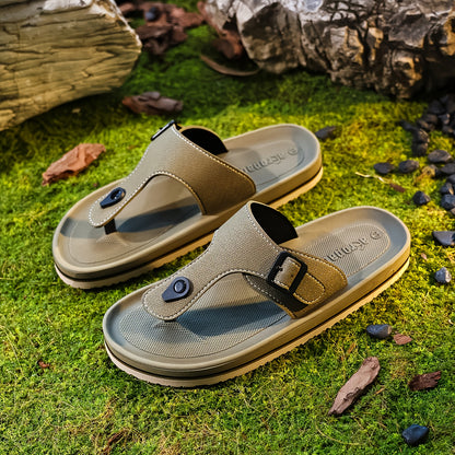 WalkKaro EVA Slip-On Slippers – Adjustable Strap, Thick Cushioned Sole (Unisex)