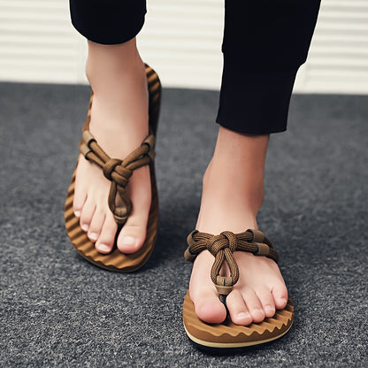 WalkKaro Men’s Casual Lightweight Slip-On Sandals – Outdoor & Beach Fashion