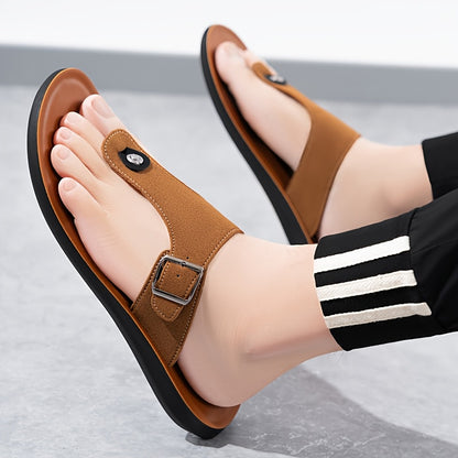 WalkKaro Men’s Commuter Flip-Flops – Minimalist Soft-Strap Design | Comfortable Daily & Outdoor Wear