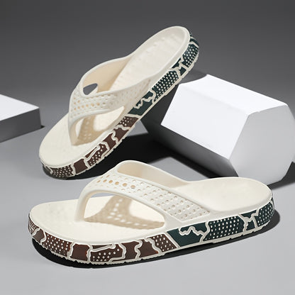 WalkKaro Solid-Color Slip-On EVA Beach Slides – Anti-Slip | Summer Outdoor Casual