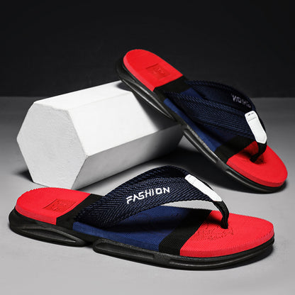 WalkKaro Men’s Slip-On Sandals – Lightweight, Non-Slip Rubber Sole | Open-Toe Sporty Design